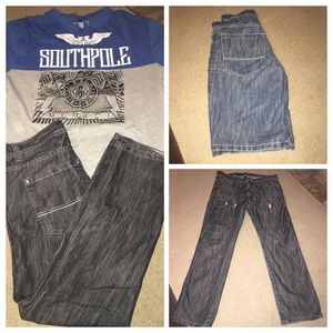 Men’s south pole lot